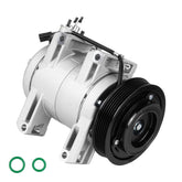 Aeagle compressor front view showing mounting points and benefit of direct-fit replacement