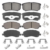 Aeagle front and rear packaging showing full 8PCS kit and fitment details, clarity benefit