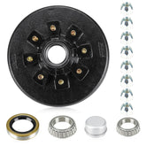 Aeagle front-facing brake drum showing drum face and bolt holes for accurate fit