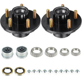 Aeagle front hub assembly showing bolt pattern and improved fit