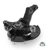 AEagle front-left knuckle front view showing fitment and direct-replacement benefit