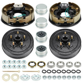 Aeagle front view of drum kit showing complete boxed components for easy replacement