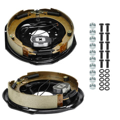 AEagle front view of both brake assemblies showing ready-to-install fit