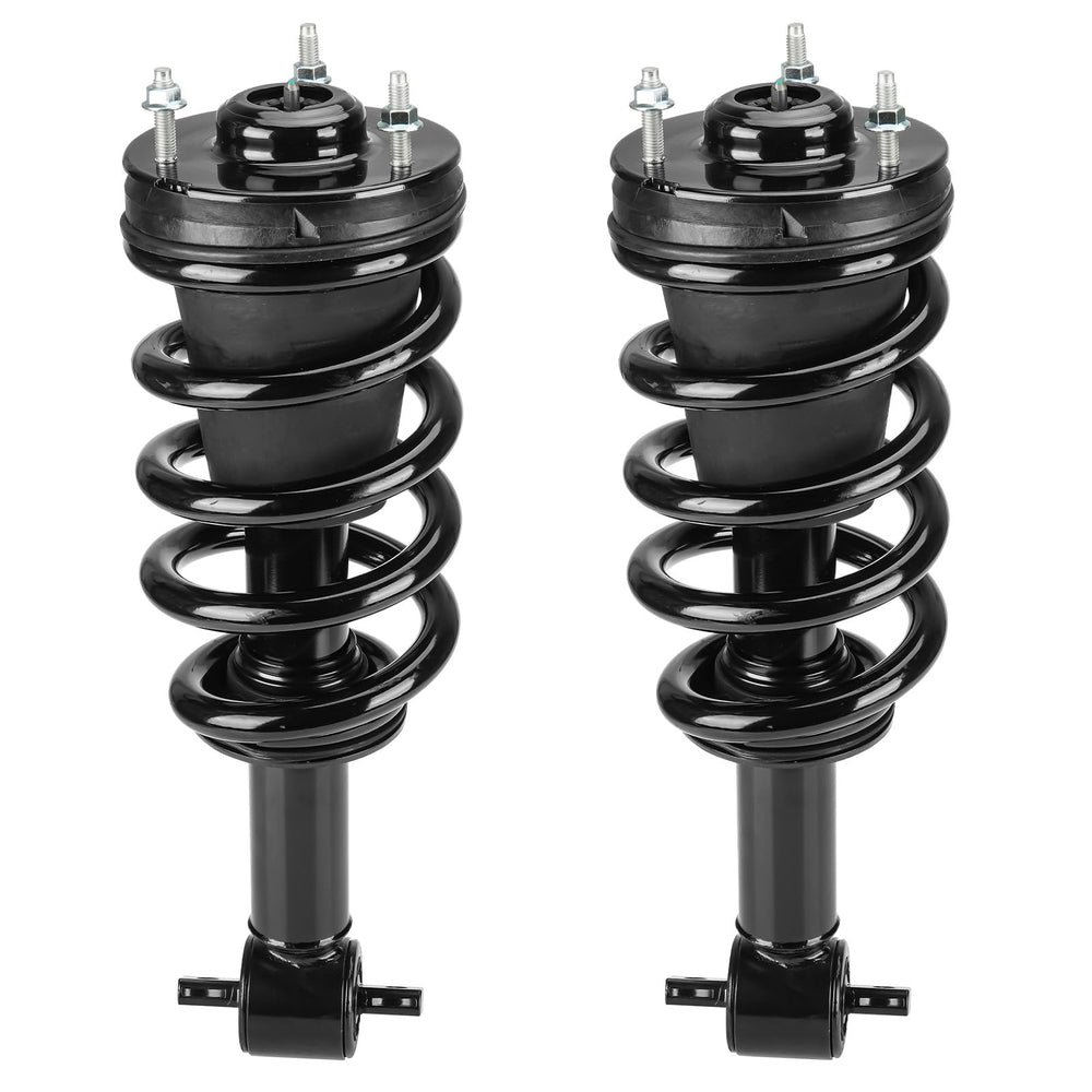 Aeagle front strut assembly front view showing complete unit for easy replacement