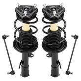 Aeagle front strut assembly front view showing fit and durability benefit