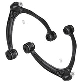 Aeagle front upper control arms packaging showing both assemblies and warranty benefit