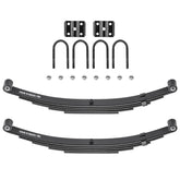 Aeagle front view of both 5-leaf double-eye springs showing complete kit benefits