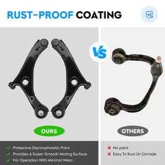 Aeagle outer tie rod end link closeup highlighting durable construction and steering stability