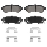 Aeagle rear brake pads packaging showing product and benefits