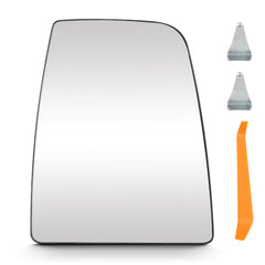 Aeagle right upper mirror front view showing clear convex lens and improved visibility