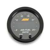 AEM X-Series front faceplate showing clear readout and modern styling for easy monitoring