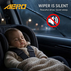 AERO installed on windshield demonstrating easy fit and visibility