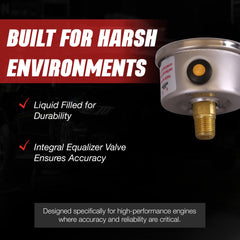 Aeromotive threaded 1/8" NPT fitting enabling simple installation