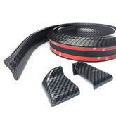 AFATEBOX front view of 150cm spoiler lip showing profile and fit benefit