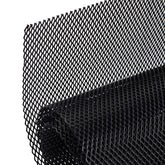 AggAuto front view of 40x13 grill mesh showing full panel and fit benefits