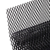 AggAuto front view of full 40x13 grill mesh showing protective coverage and airflow