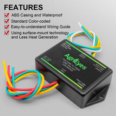 Agrieyes CT012 mounted under vehicle illustrating secure placement and protection