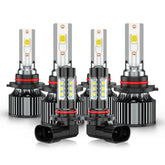 AHXLRLS front packaging showing complete high low and fog LED kit for quick identification and benefit