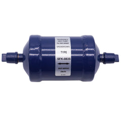 AIB2C SFK-083S front view showing compact drier protecting refrigerant lines