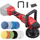 AIDERAR front view of polisher showing ergonomic grip and compact design benefit