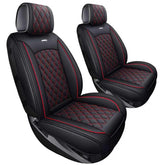 Aierxuan front seat cover front view showing clean protection and style