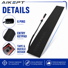 AIKEPT side profile displaying exact mounting shape for seamless fitment