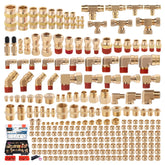 Ailbiuko front packaging showing full 250pcs kit and contents for quick selection