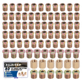 Ailbiuko front packaging showing 80-piece brake fittings kit and organized compartments