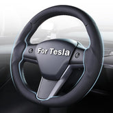 Aimato front view showing cover fitted on Tesla wheel improving appearance
