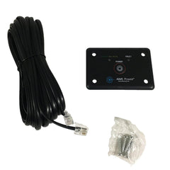 AIMS Power remote front view showing flush mount and neat dashboard fit benefit convenient control