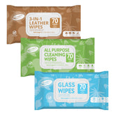Air Jungles front view showing three resealable packs and product branding for instant identification and convenience