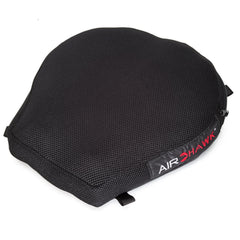 Airhawk cruiser front view showing mesh cover and secure straps for improved comfort
