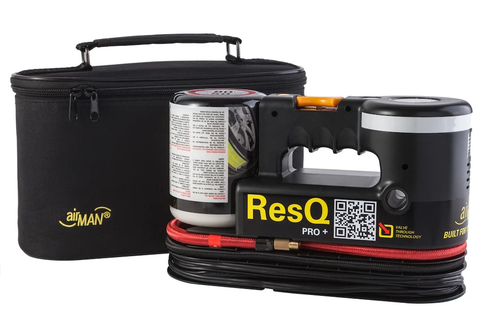 AIRMAN front packaging showing the complete tire repair kit and benefits