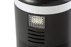 AIRMAN LED light in use illuminating roadside repair for safer working