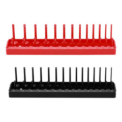 AIRTOON close-up of labeled pegs for fast size identification and reduced search time
