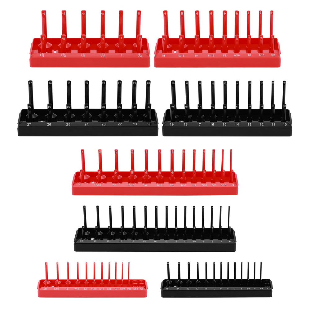 AIRTOON front view of full organizer set showing compact layout and color coding