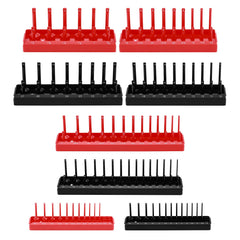 AIRTOON front view of full organizer set showing compact layout and color coding