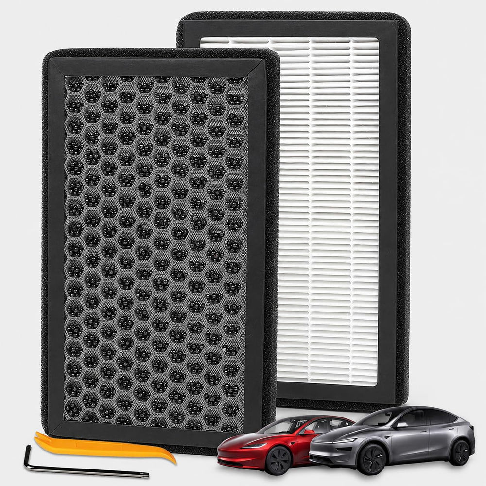 AIRVOLT front packaging showing 2-pack benefits and fit for Tesla