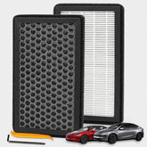AIRVOLT front packaging showing 2-pack benefits and fit for Tesla