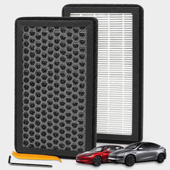 AIRVOLT front packaging showing 2-pack benefits and fit for Tesla