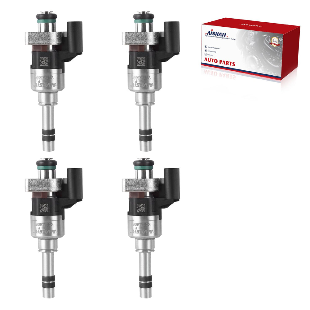 AISHAN injector set front packaging showing four replacement injectors and benefits