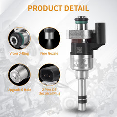 AISHAN injector installed on a fuel rail demonstrating correct fit and reliable delivery