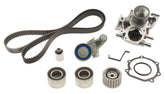 AISIN front packaging showing complete timing belt and water pump kit benefit of all-in-one convenience
