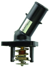 AISIN thermostat housing front view showing precise fit and leak prevention