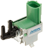 AISIN VST-001 front view showing green housing and silver frame for OEM fit