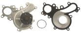 AISIN WPT-804 front view showing pump and gasket, highlights OEM quality and fit
