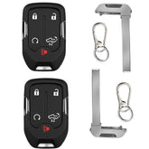 Aituzero front view of two key fobs showing OEM fit and easy replacement benefit