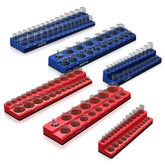 AIUITIO front view of six magnetic socket trays showing organized storage benefit