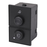 AiYiGu fog lamp switch front view showing button and markings for easy replacement