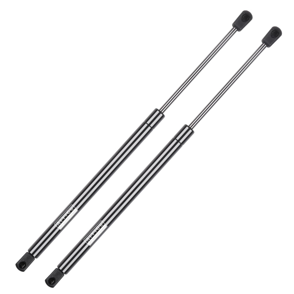 AiYiGu packaging showing hood strut pair and benefit of ready-to-install